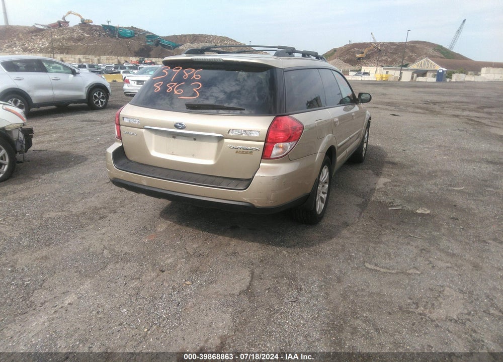 2009 SUBARU OUTBACK 2.5I LIMITED VIN: 4S4BP66C597341189