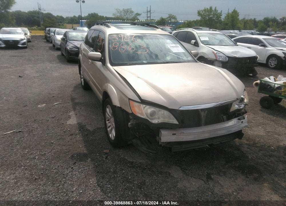 2009 SUBARU OUTBACK 2.5I LIMITED VIN: 4S4BP66C597341189