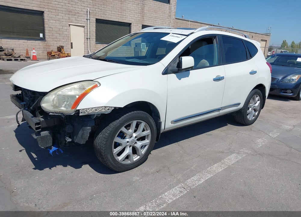 2012 NISSAN ROGUE SV W/SL PKG VIN: JN8AS5MT3CW269700