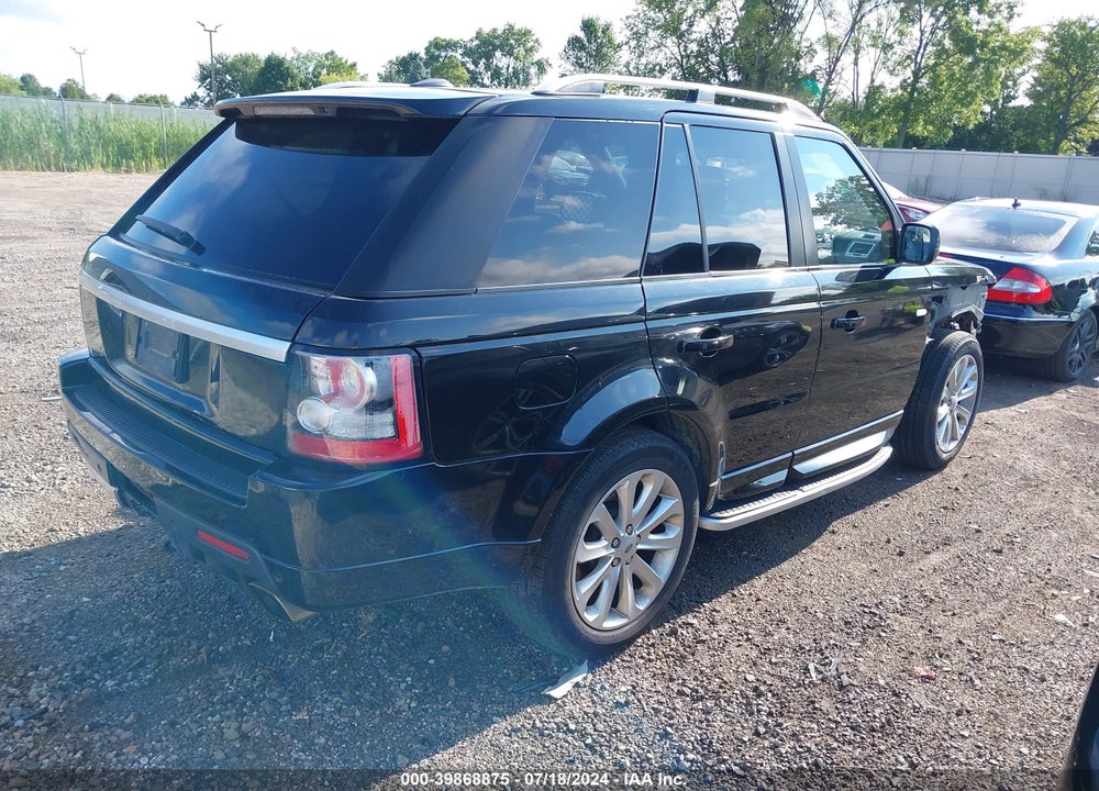2013 LAND ROVER RANGE ROVER SPORT HSE VIN: SALSK2D44DA795509