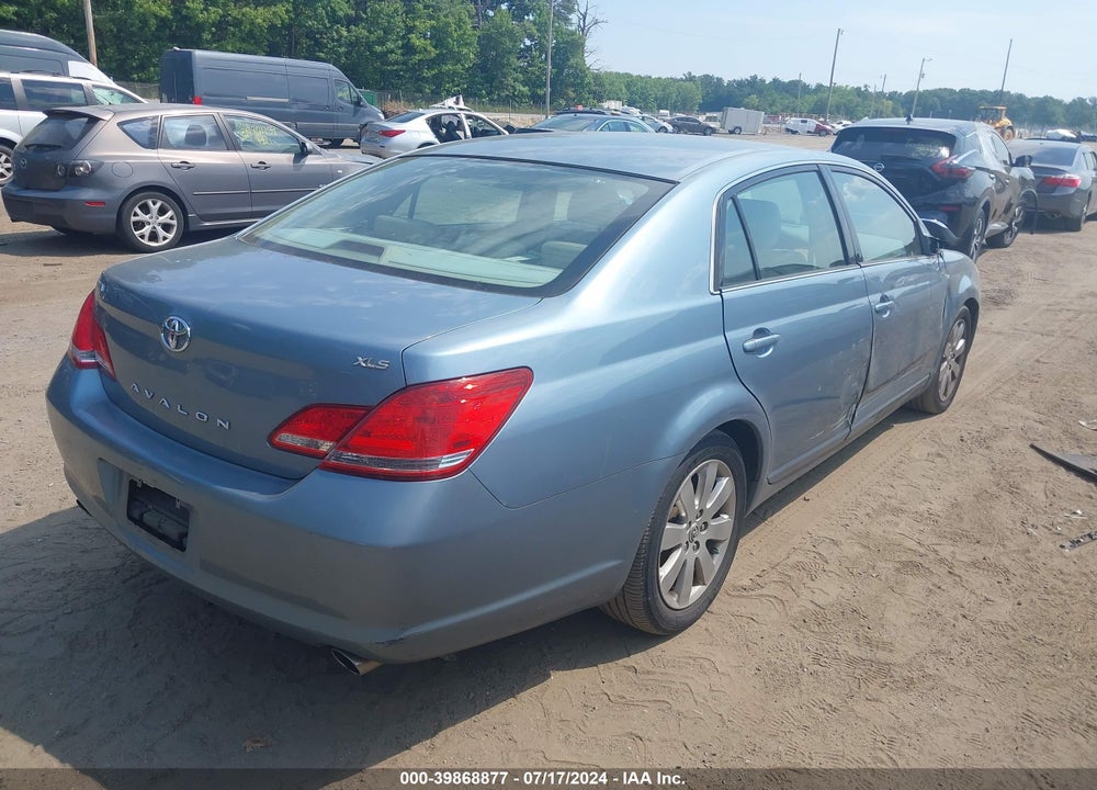 2007 TOYOTA AVALON XLS VIN: 4T1BK36B17U218220