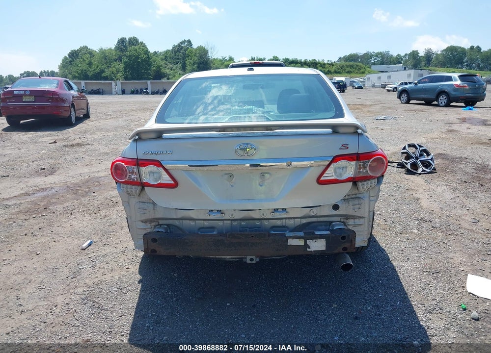 2011 TOYOTA COROLLA S VIN: 2T1BU4EE2BC705741