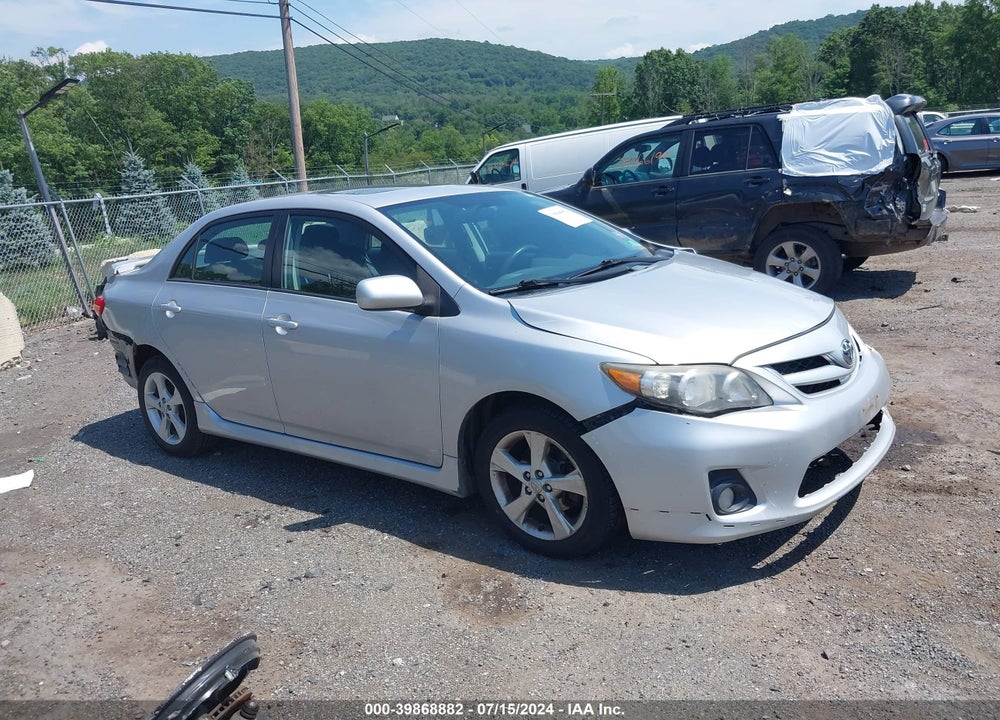 2011 TOYOTA COROLLA S VIN: 2T1BU4EE2BC705741