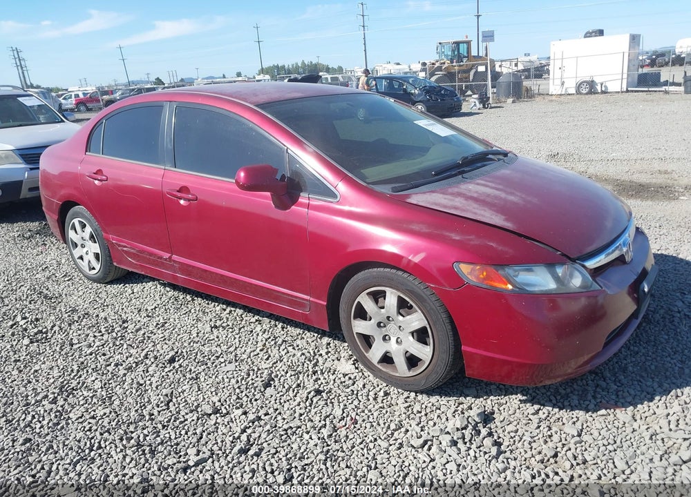 2006 HONDA CIVIC LX VIN: JHMFA15536S003486