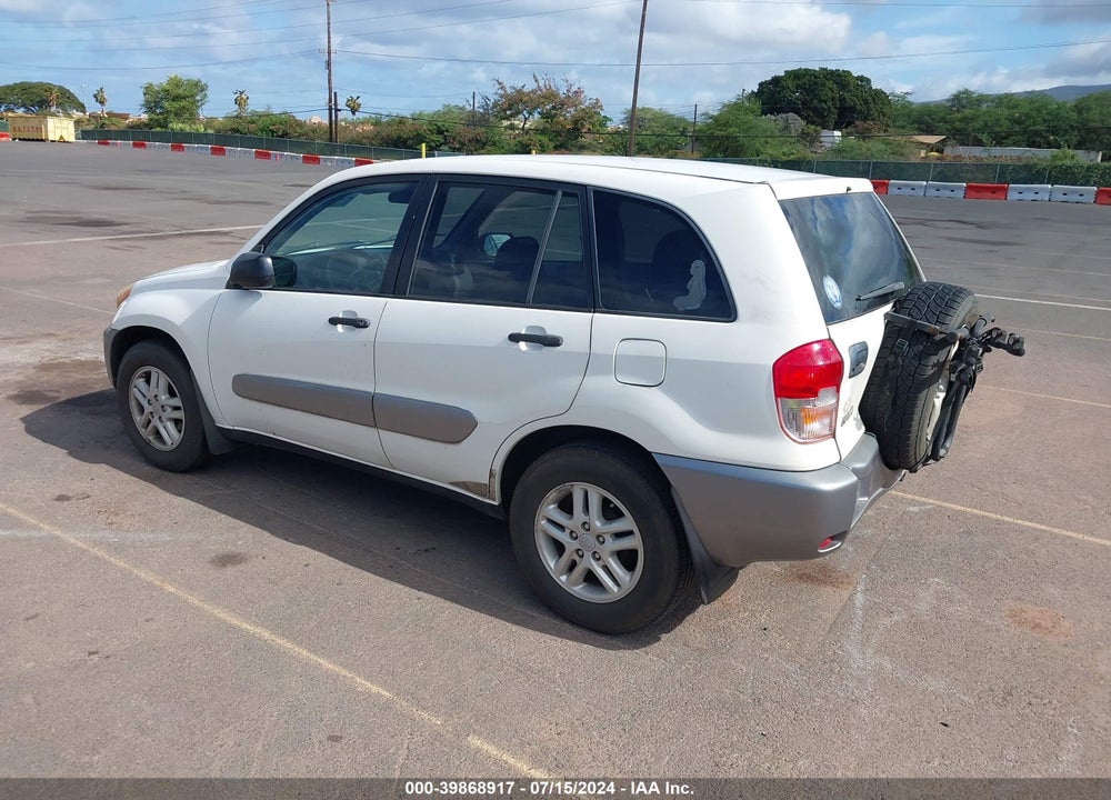 2003 TOYOTA RAV4 VIN: JTEGH20V430096181