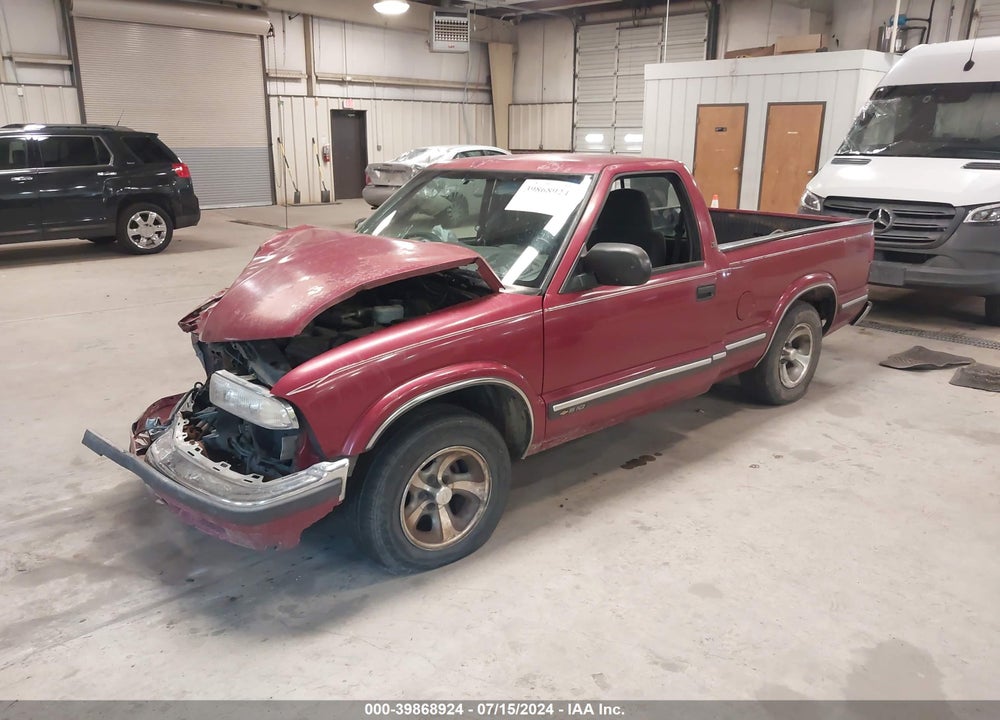 1998 CHEVROLET S-10 VIN: 1GCCS144XWK263023