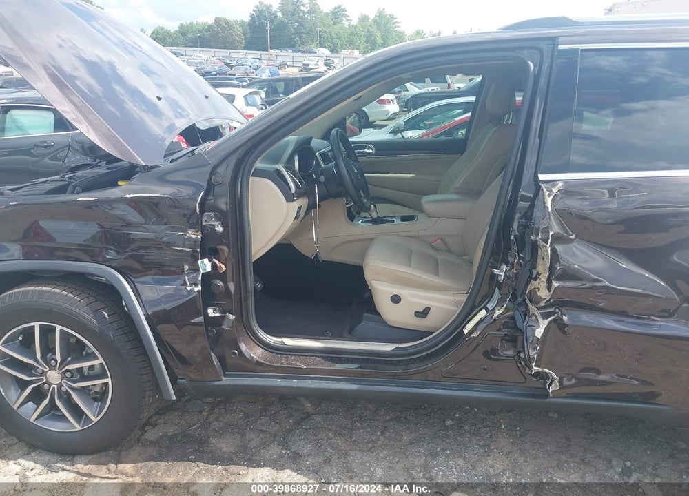 2017 JEEP GRAND CHEROKEE LIMITED 4X2 VIN: 1C4RJEBG0HC812985