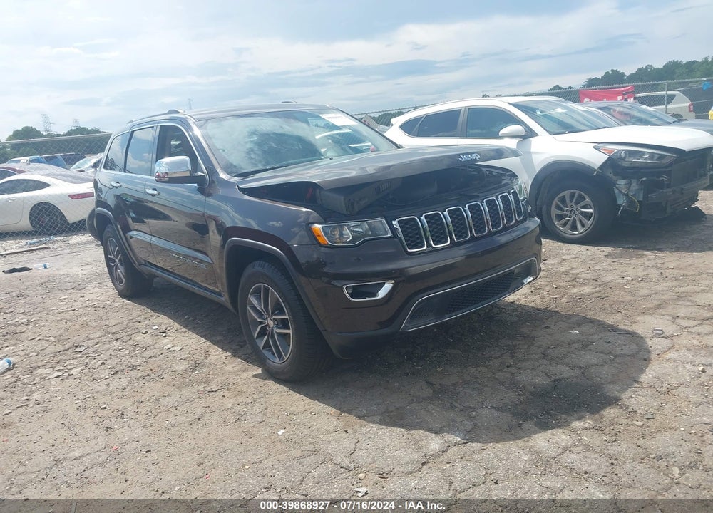 2017 JEEP GRAND CHEROKEE LIMITED 4X2 VIN: 1C4RJEBG0HC812985
