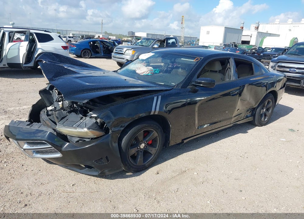 2013 DODGE CHARGER SE VIN: 2C3CDXBG0DH600141