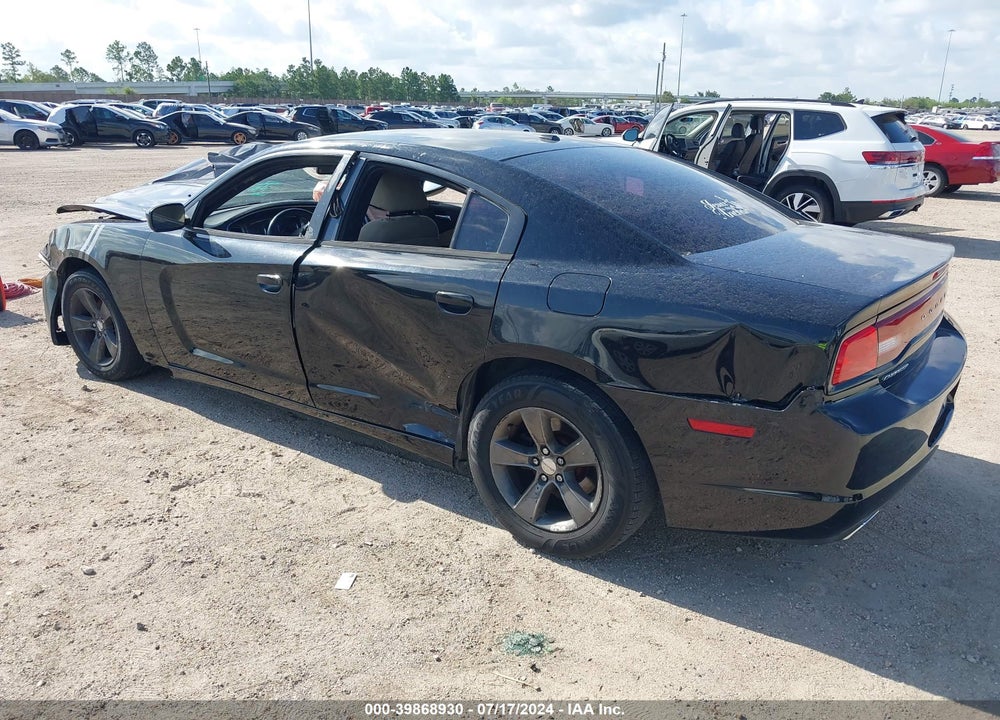 2013 DODGE CHARGER SE VIN: 2C3CDXBG0DH600141