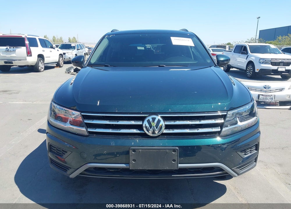 2019 VOLKSWAGEN TIGUAN 2.0T SE/2.0T SEL/2.0T SEL R-LINE/2.0T SEL R-LINE BLACK VIN: 3VV3B7AX4KM130134