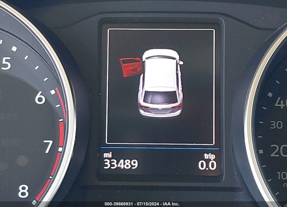 2019 VOLKSWAGEN TIGUAN 2.0T SE/2.0T SEL/2.0T SEL R-LINE/2.0T SEL R-LINE BLACK VIN: 3VV3B7AX4KM130134