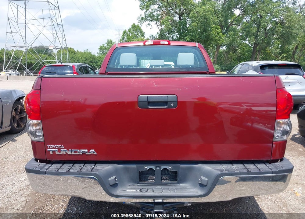 2008 TOYOTA TUNDRA BASE 5.7L V8 VIN: 5TBRV54168S481916