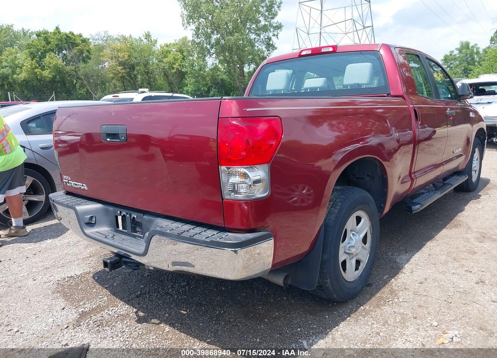 2008 TOYOTA TUNDRA BASE 5.7L V8 VIN: 5TBRV54168S481916