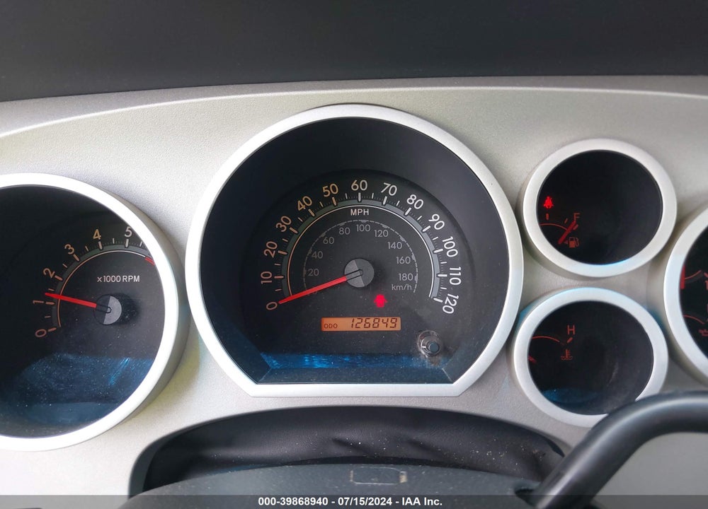 2008 TOYOTA TUNDRA BASE 5.7L V8 VIN: 5TBRV54168S481916