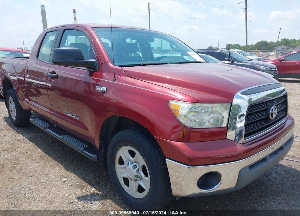 2008 TOYOTA TUNDRA BASE 5.7L V8 VIN: 5TBRV54168S481916