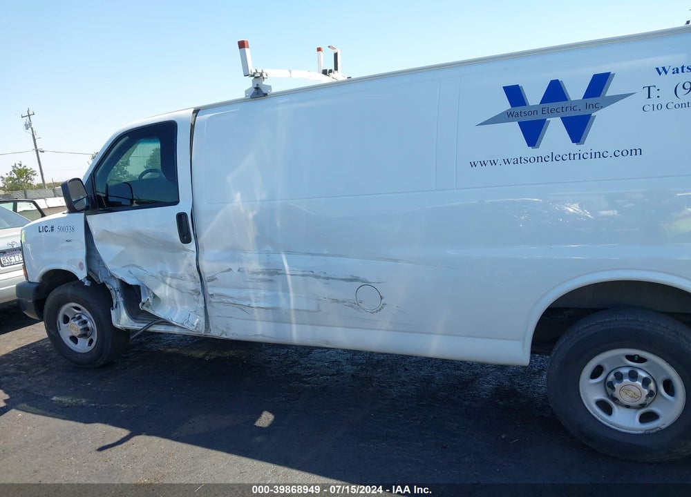2014 CHEVROLET EXPRESS 2500 WORK VAN VIN: 1GCWGGBA1E1123828