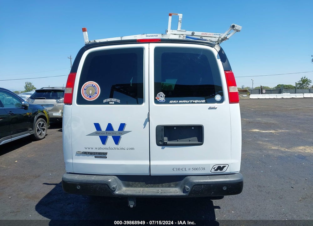 2014 CHEVROLET EXPRESS 2500 WORK VAN VIN: 1GCWGGBA1E1123828