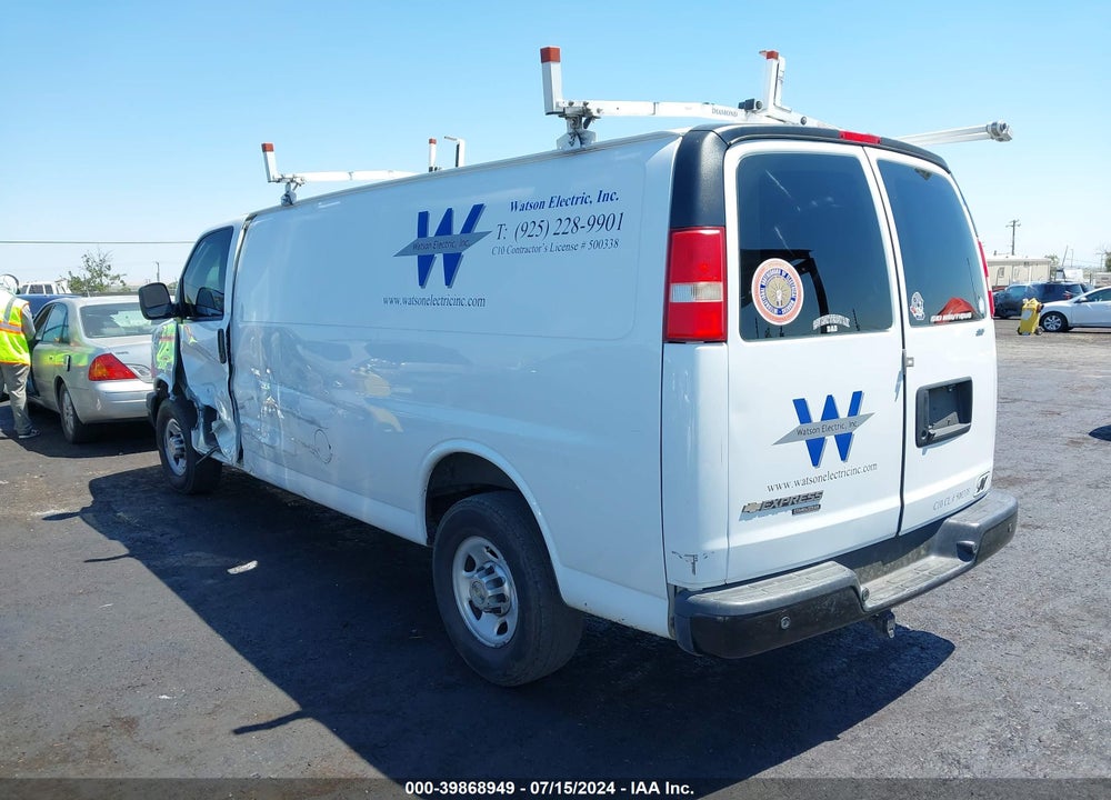 2014 CHEVROLET EXPRESS 2500 WORK VAN VIN: 1GCWGGBA1E1123828