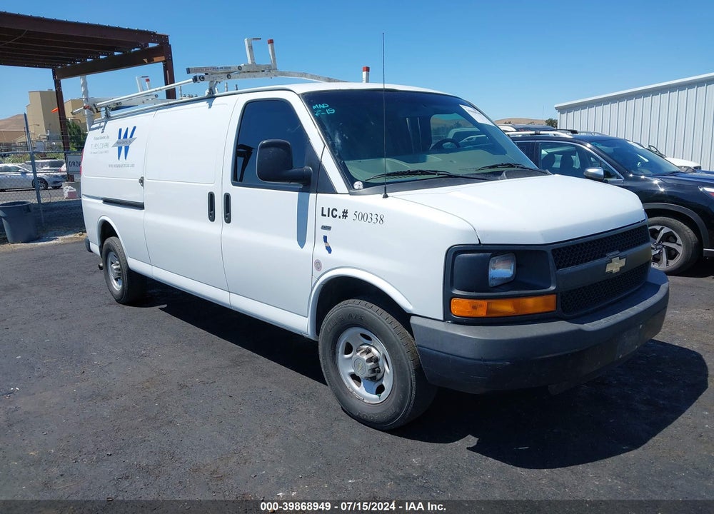 2014 CHEVROLET EXPRESS 2500 WORK VAN VIN: 1GCWGGBA1E1123828