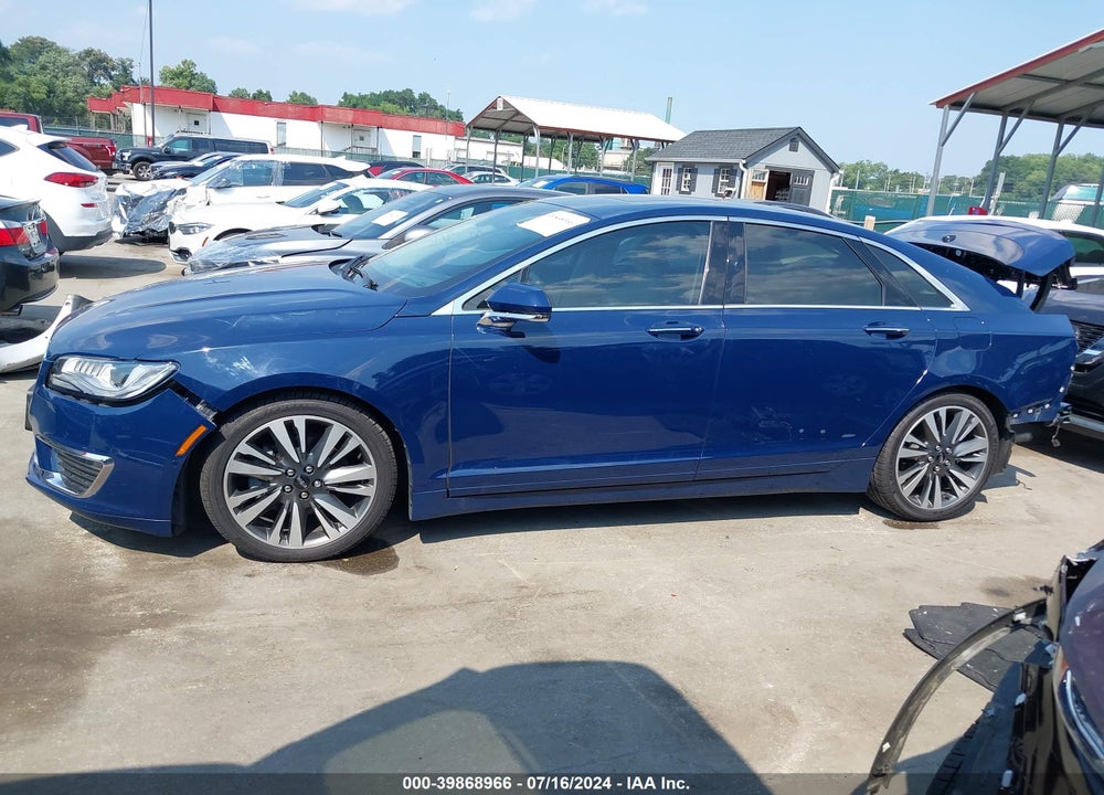 2019 LINCOLN MKZ RESERVE II VIN: 3LN6L5F97KR601540