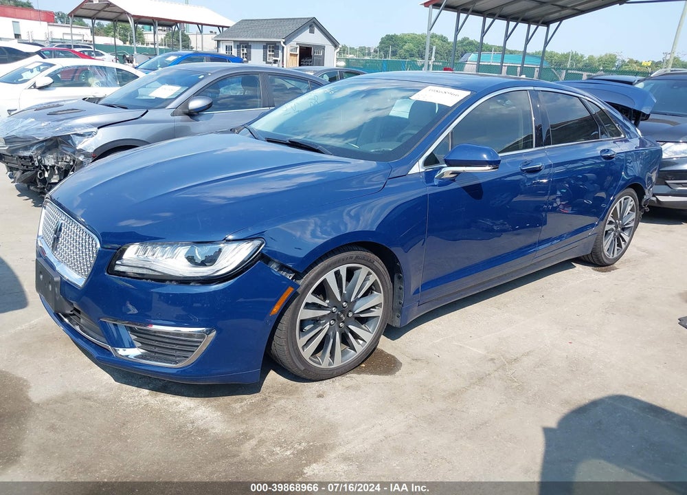 2019 LINCOLN MKZ RESERVE II VIN: 3LN6L5F97KR601540
