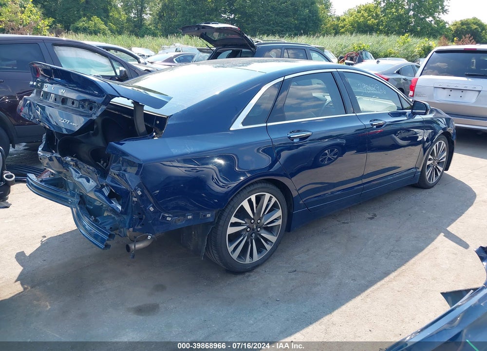 2019 LINCOLN MKZ RESERVE II VIN: 3LN6L5F97KR601540