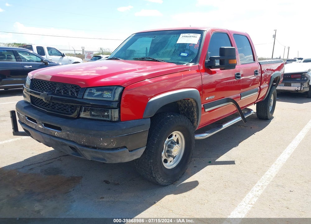 2004 CHEVROLET SILVERADO 2500 LS VIN: 1GCGC23U74F102379