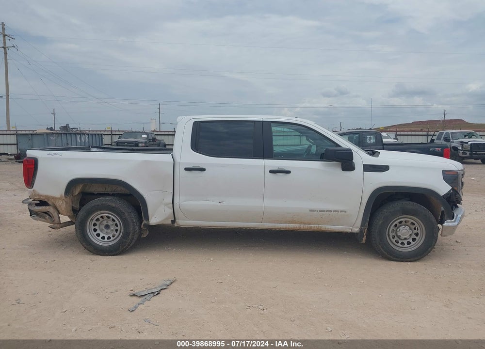 2024 GMC SIERRA 1500 PRO VIN: 1GTUUAED2RZ150627