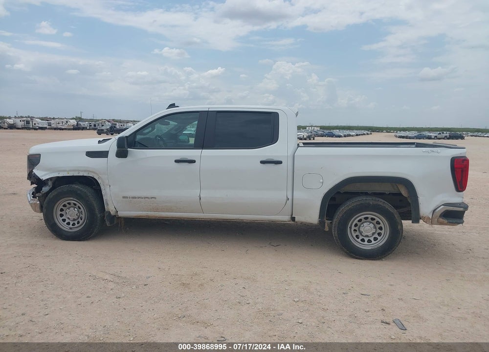 2024 GMC SIERRA 1500 PRO VIN: 1GTUUAED2RZ150627