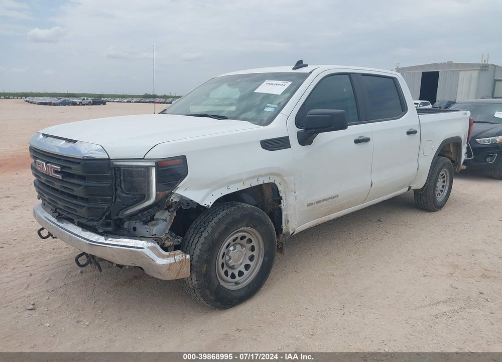 2024 GMC SIERRA 1500 PRO VIN: 1GTUUAED2RZ150627