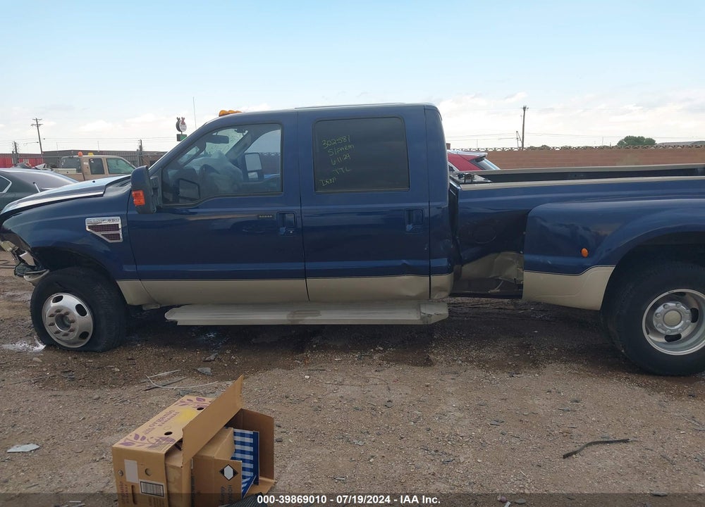 2008 FORD F-350 FX4/KING RANCH/LARIAT/XL/XLT VIN: 1FTWW33R78EE08269