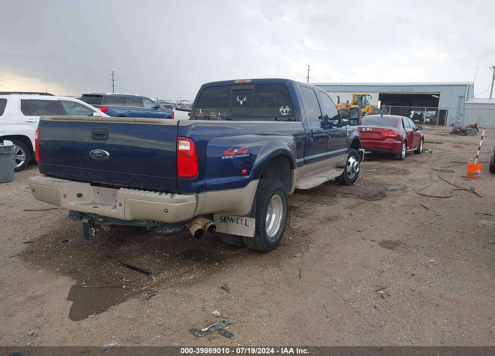2008 FORD F-350 FX4/KING RANCH/LARIAT/XL/XLT VIN: 1FTWW33R78EE08269