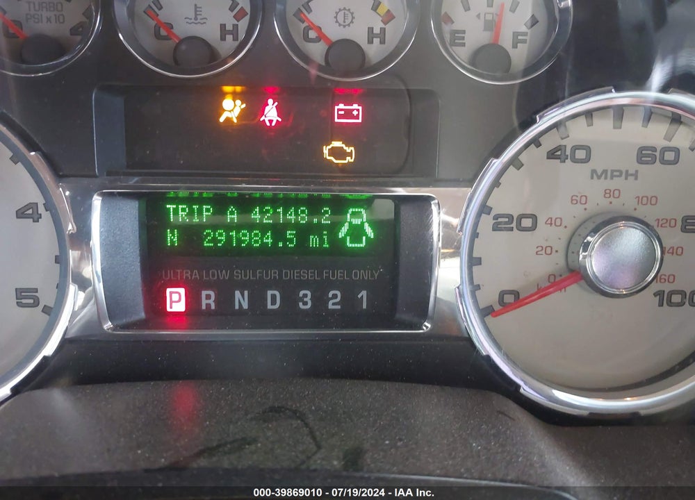 2008 FORD F-350 FX4/KING RANCH/LARIAT/XL/XLT VIN: 1FTWW33R78EE08269