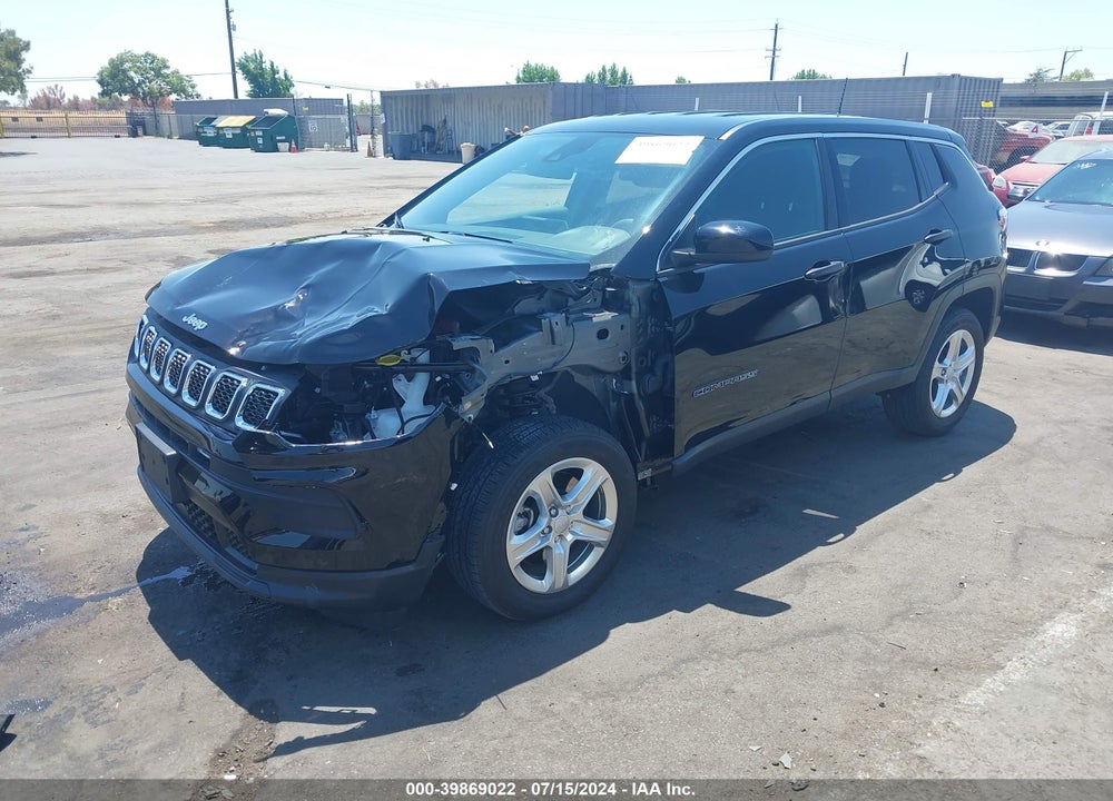 2023 JEEP COMPASS SPORT 4X4 VIN: 3C4NJDAN7PT563595