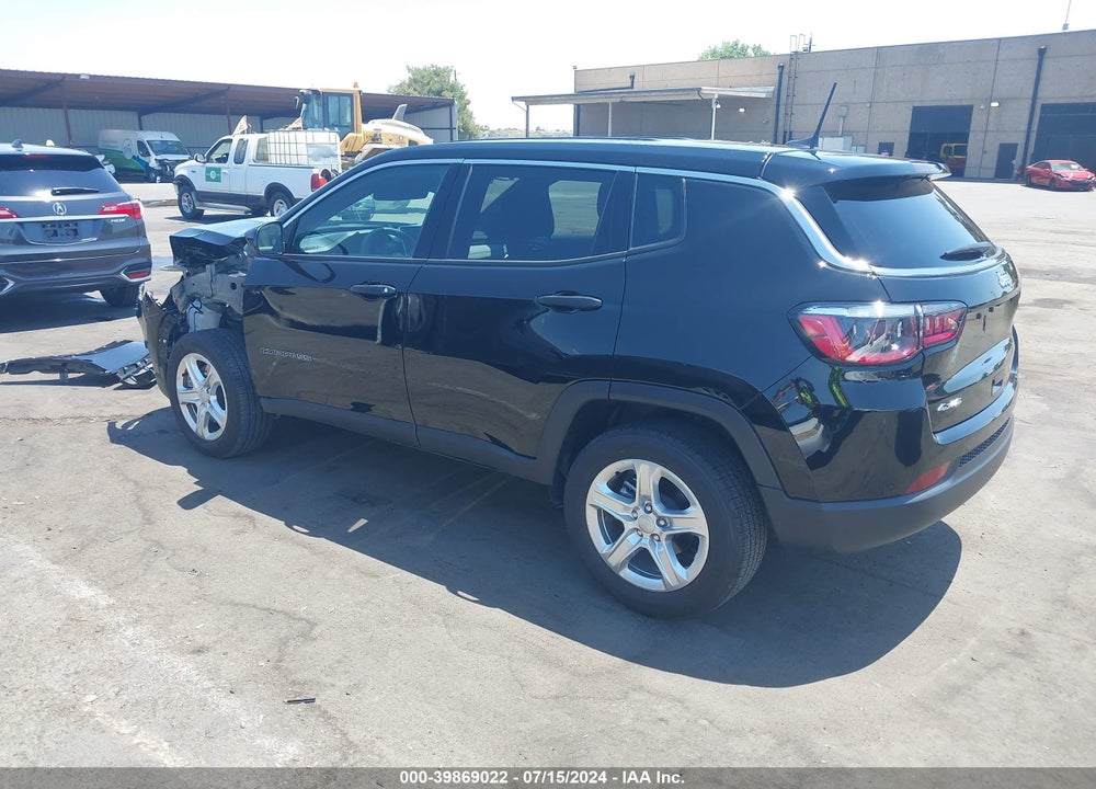 2023 JEEP COMPASS SPORT 4X4 VIN: 3C4NJDAN7PT563595