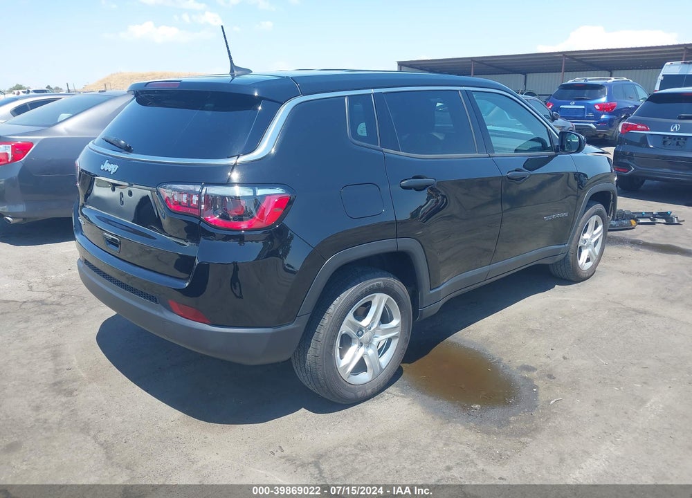 2023 JEEP COMPASS SPORT 4X4 VIN: 3C4NJDAN7PT563595