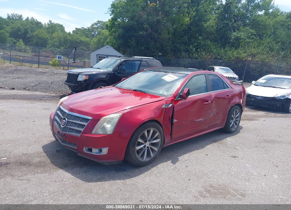 2010 CADILLAC CTS STANDARD VIN: 1G6DL5EV1A0108688