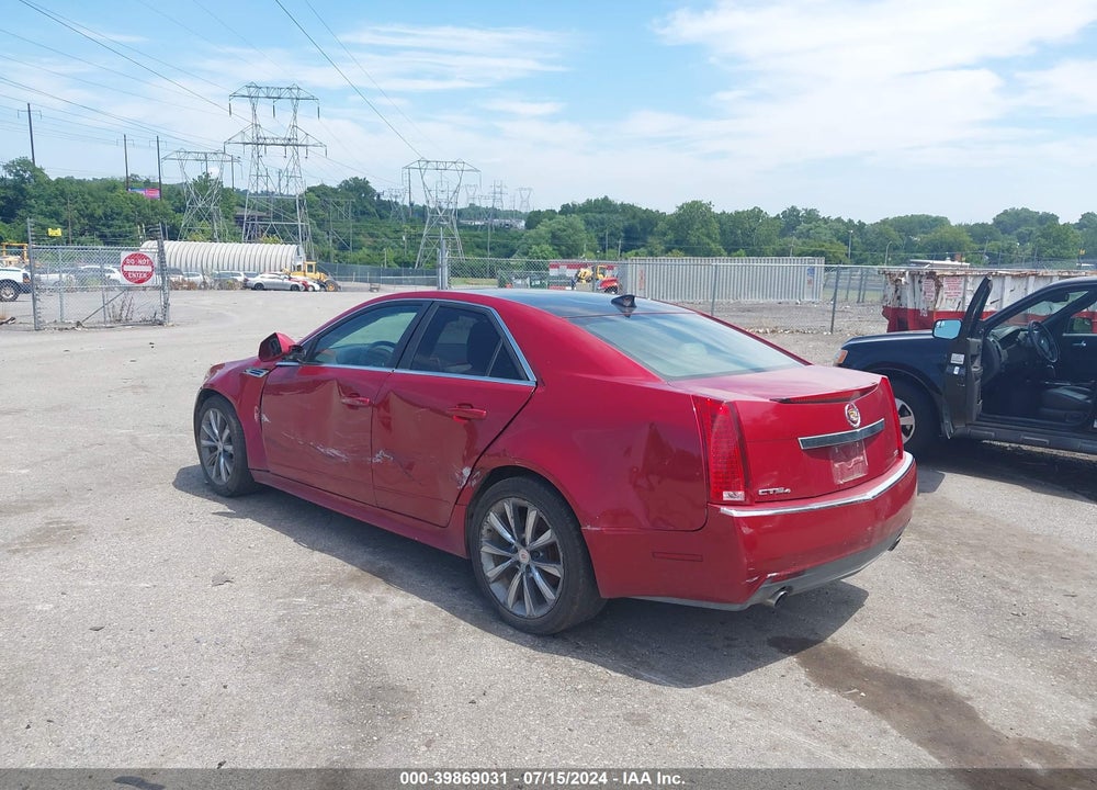 2010 CADILLAC CTS STANDARD VIN: 1G6DL5EV1A0108688