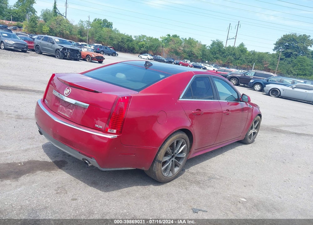 2010 CADILLAC CTS STANDARD VIN: 1G6DL5EV1A0108688