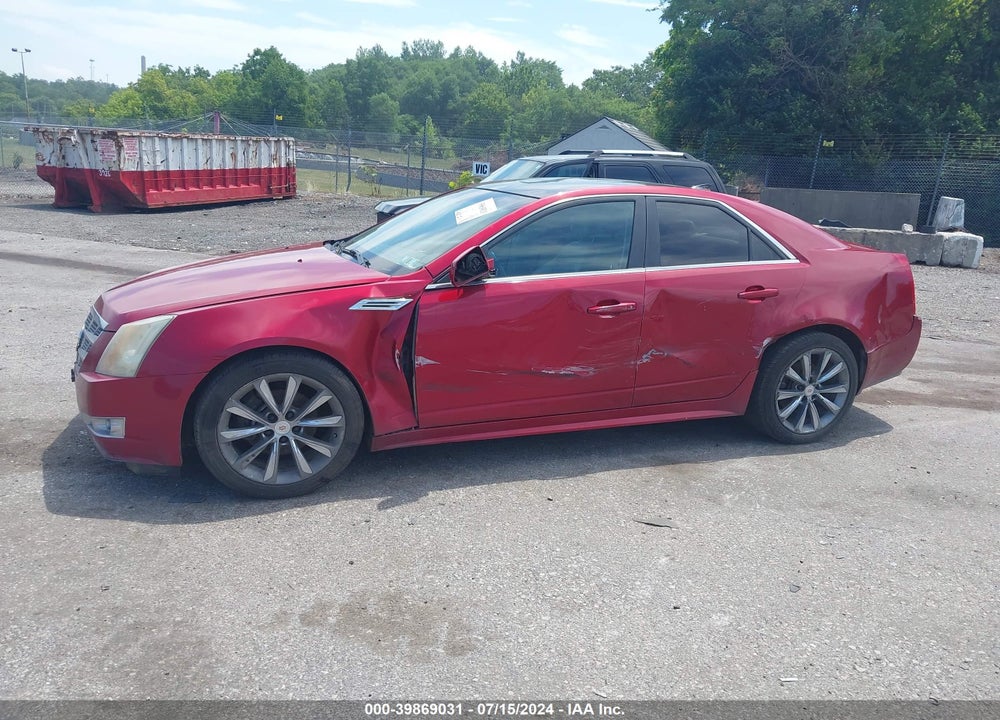 2010 CADILLAC CTS STANDARD VIN: 1G6DL5EV1A0108688