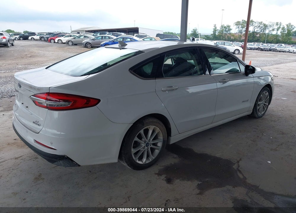 2019 FORD FUSION HYBRID SE VIN: 3FA6P0LU6KR125615
