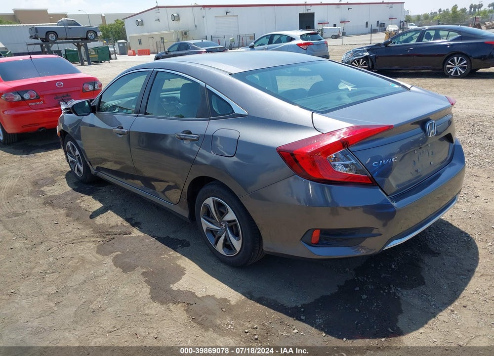 2019 HONDA CIVIC LX VIN: 19XFC2F66KE203543