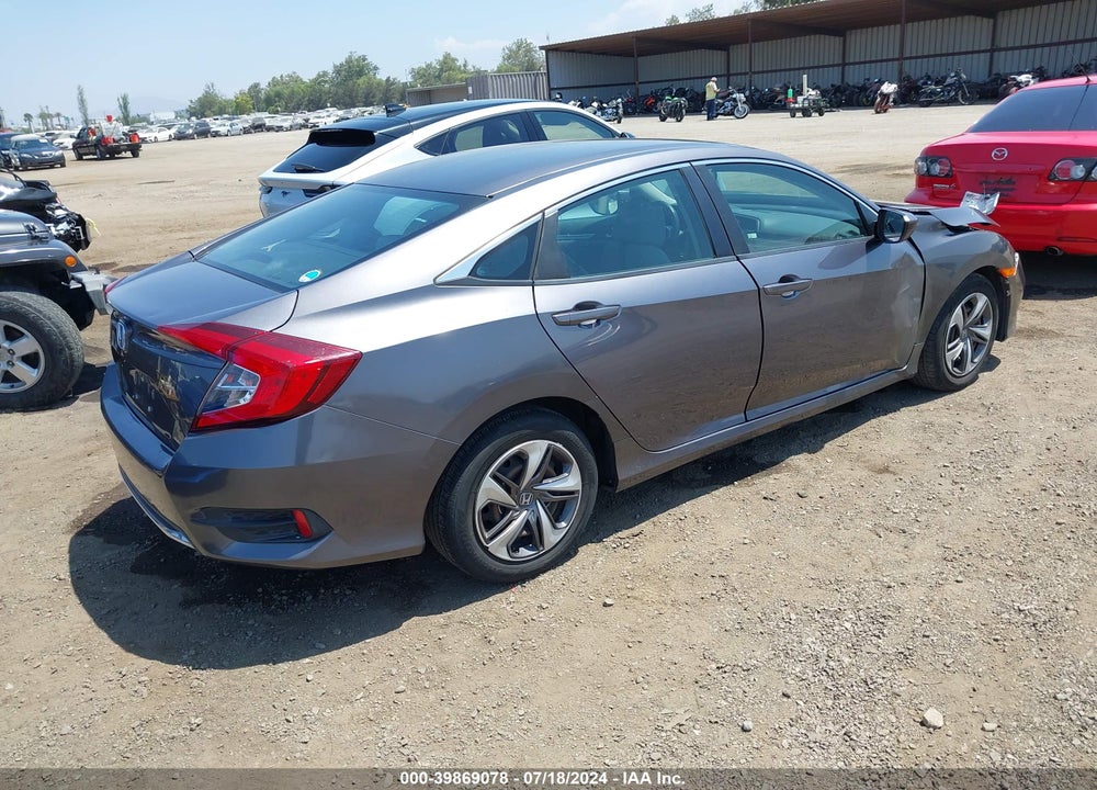 2019 HONDA CIVIC LX VIN: 19XFC2F66KE203543