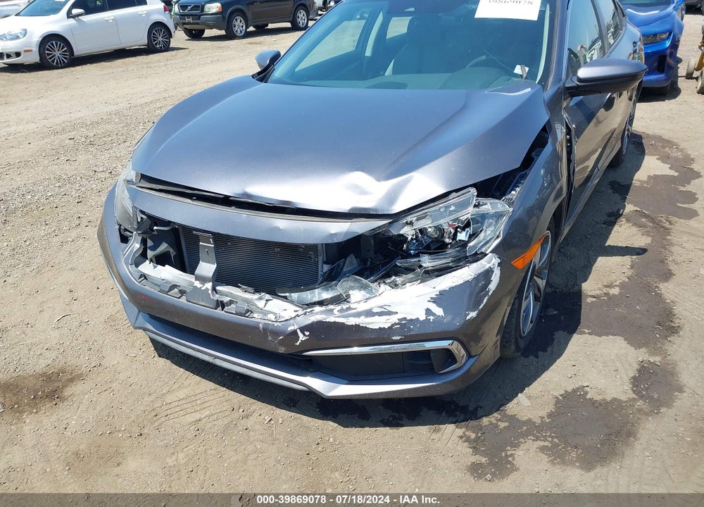 2019 HONDA CIVIC LX VIN: 19XFC2F66KE203543