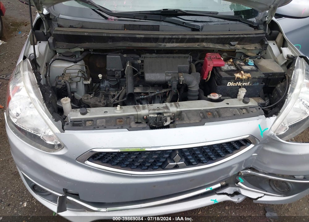 2018 MITSUBISHI MIRAGE ES VIN: ML32A3HJ1JH004147
