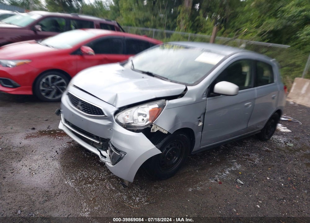 2018 MITSUBISHI MIRAGE ES VIN: ML32A3HJ1JH004147