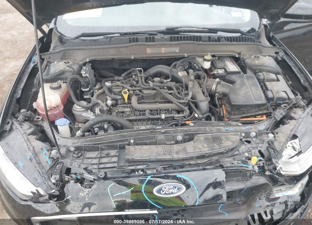 2019 FORD FUSION VIN: 3FA6P0HD9KR169908