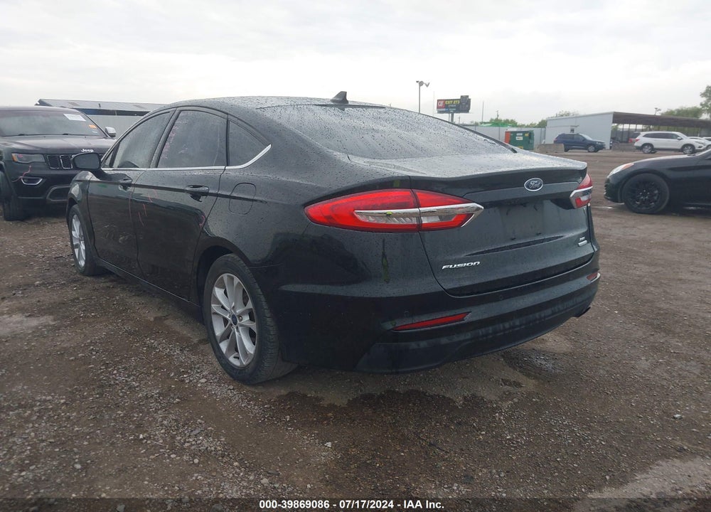 2019 FORD FUSION VIN: 3FA6P0HD9KR169908