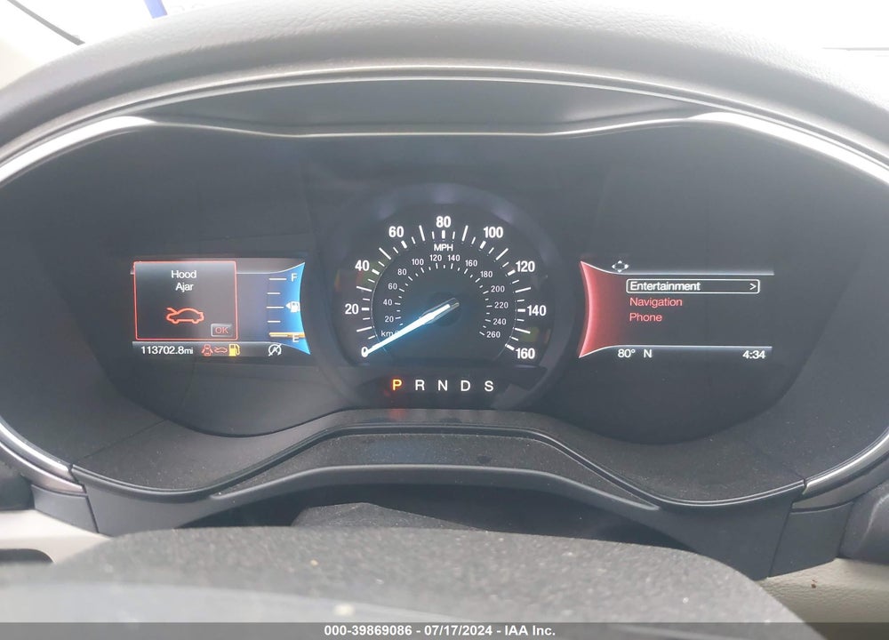 2019 FORD FUSION VIN: 3FA6P0HD9KR169908